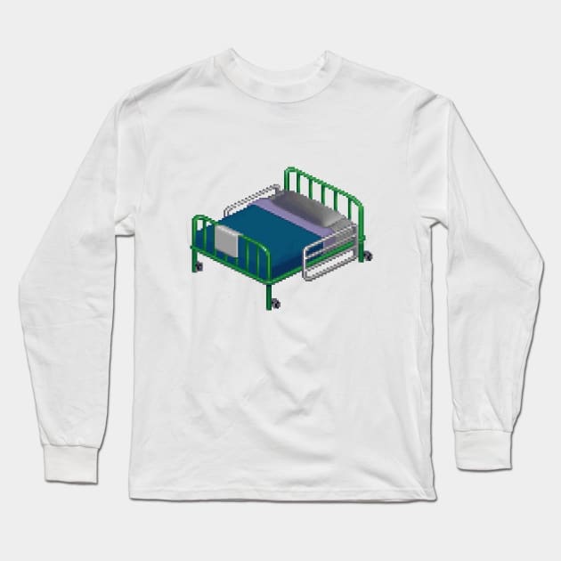 Bed hospital Long Sleeve T-Shirt by tdK